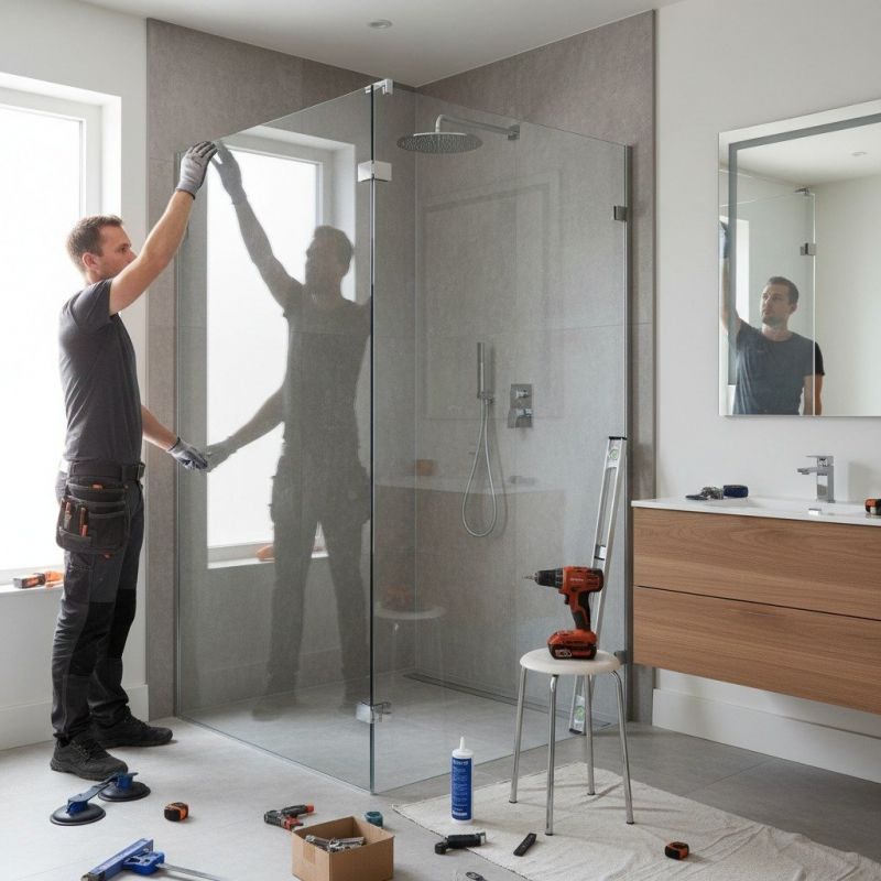 Shower Door Installation in Arvada, CO