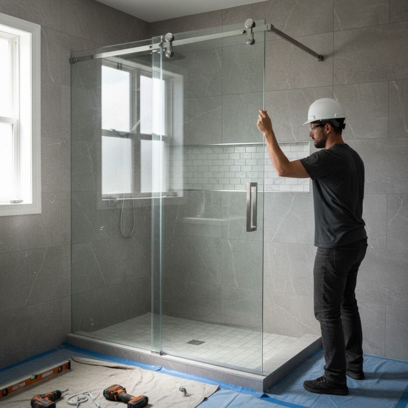 Glass Shower Door Replacement in Littleton, CO