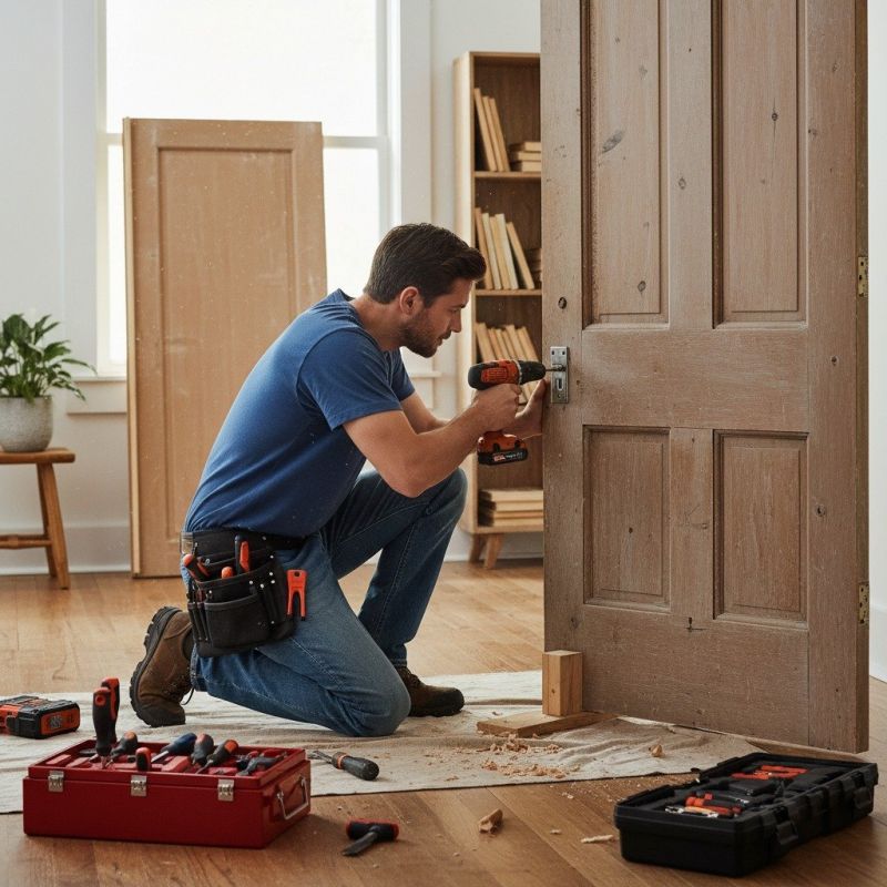 Residential Door Repair in Conroe, TX