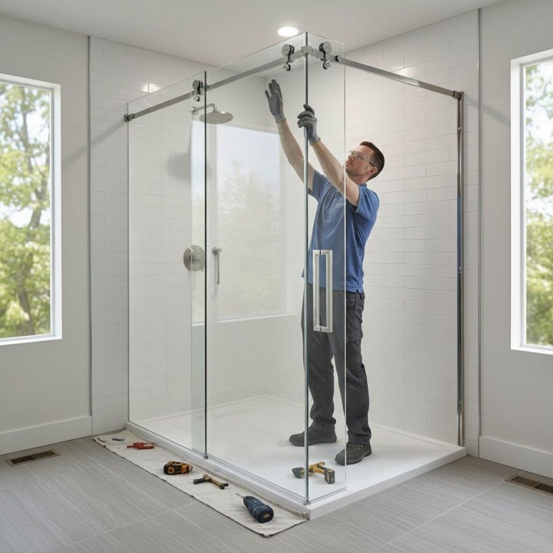 Shower Door Installation in Wilmington, NC