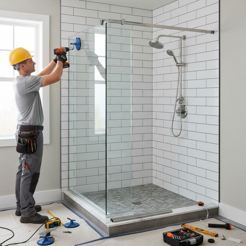 Shower Door Installation in Wilmington, NC